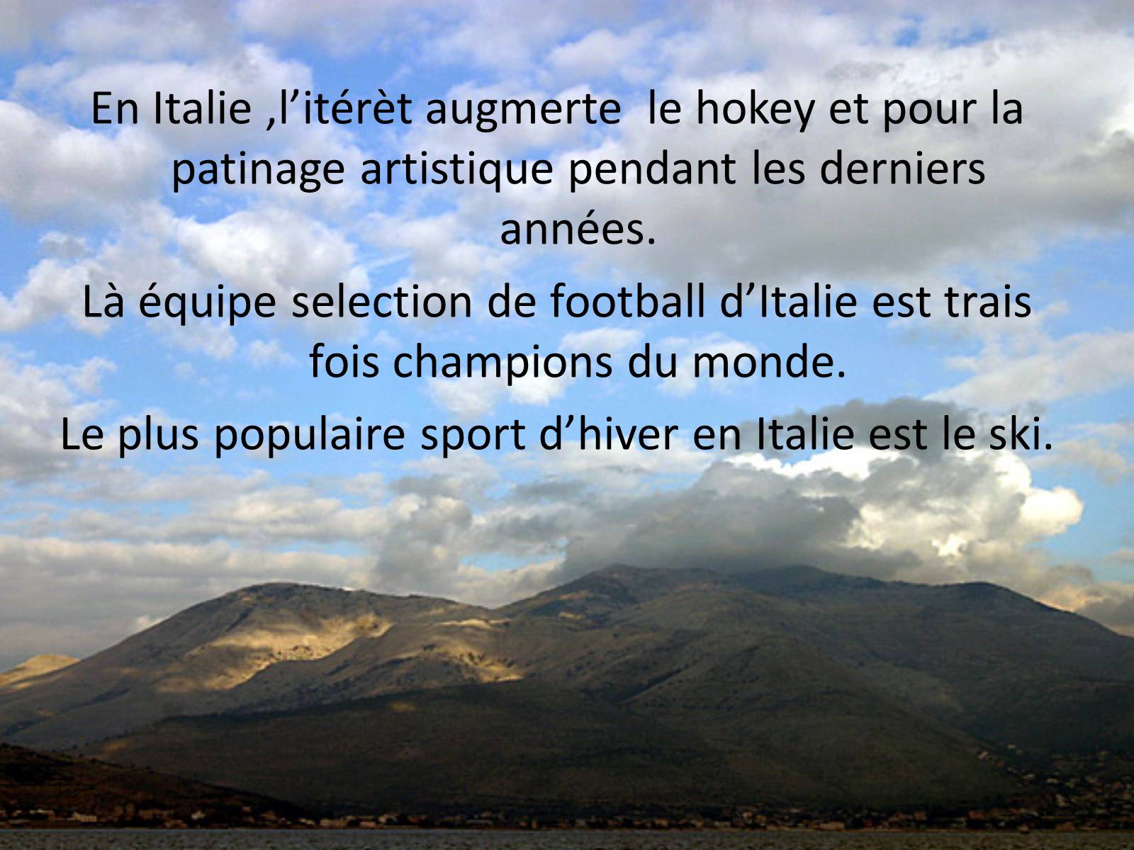 Презентація на тему «Sport en Italie» - Слайд #7