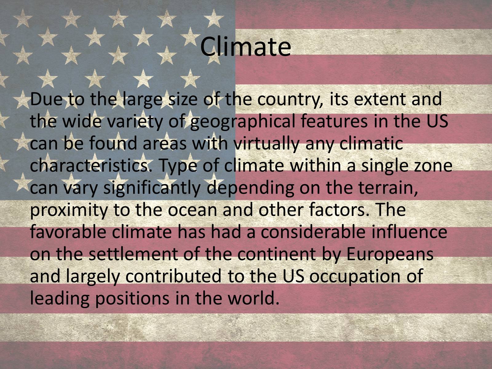 Презентація на тему «Location and climate of the United States» - Слайд #5