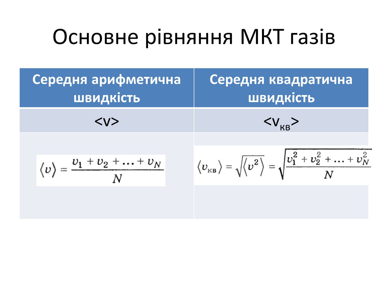 Презентація на тему «Основне рівняння молекулярно-кінетичної теорії газів» - Слайд #5