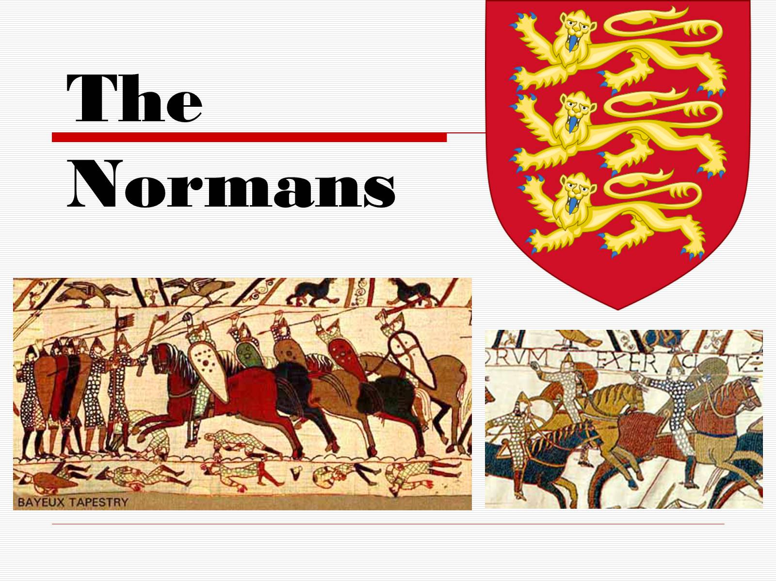 Презентація на тему «The Normans» - Слайд #1
