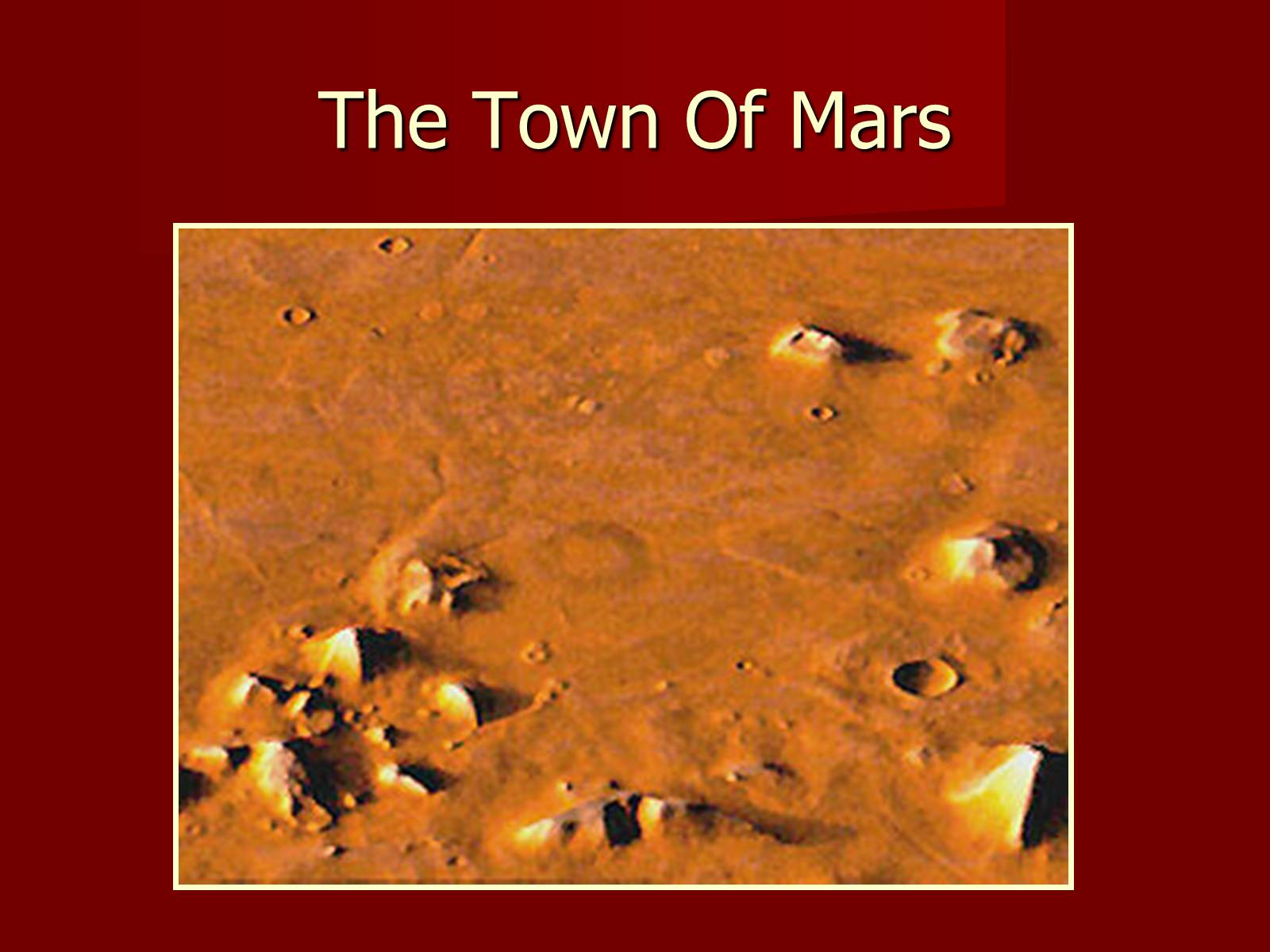 Презентація на тему «The Planet Mars» - Слайд #12