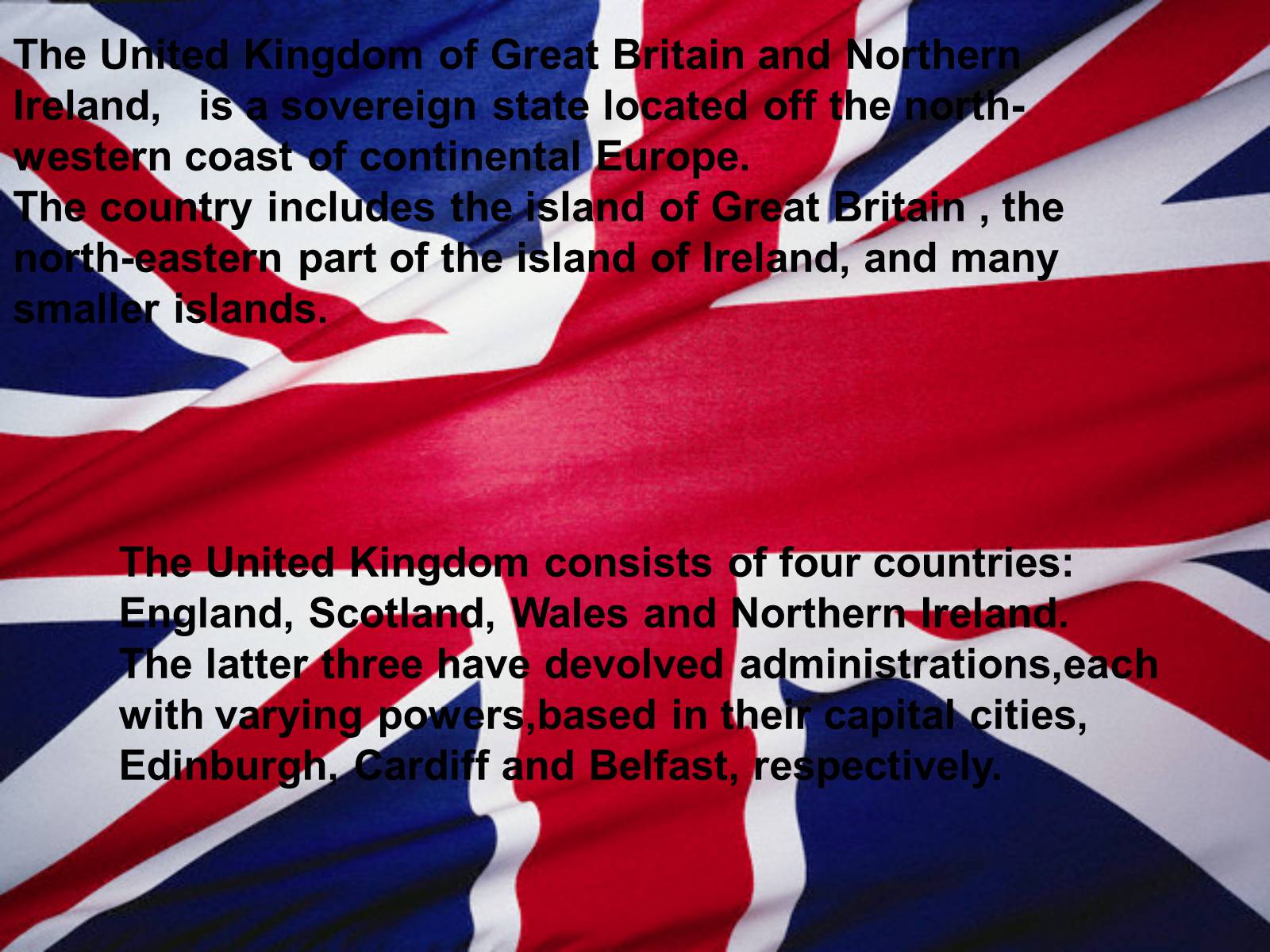 Презентація на тему «The United Kingdom of Great Britain and Northern Ireland» (варіант 1) - Слайд #2