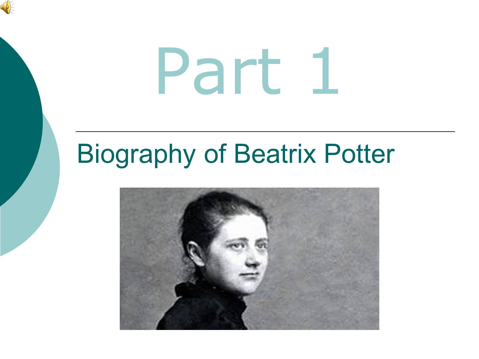 Презентація на тему «Biography of Beatrix Potter» - Слайд #1