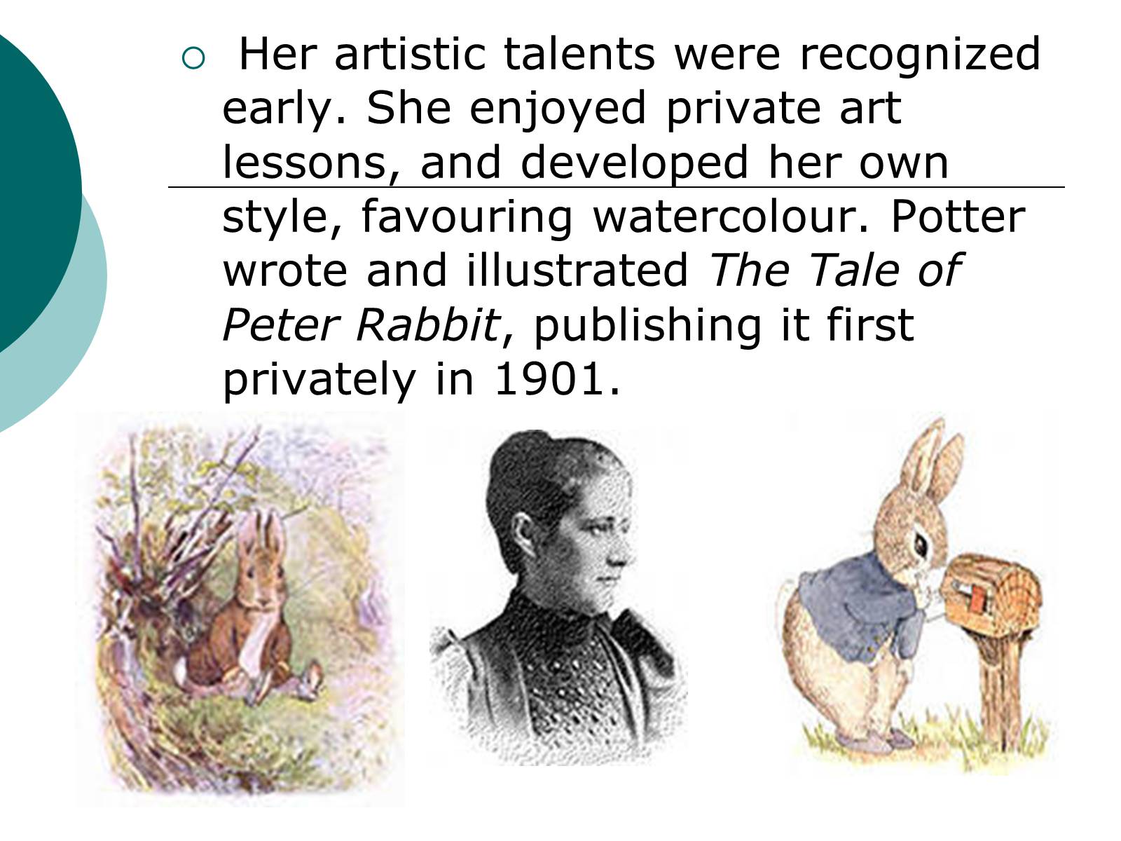Презентація на тему «Biography of Beatrix Potter» - Слайд #4