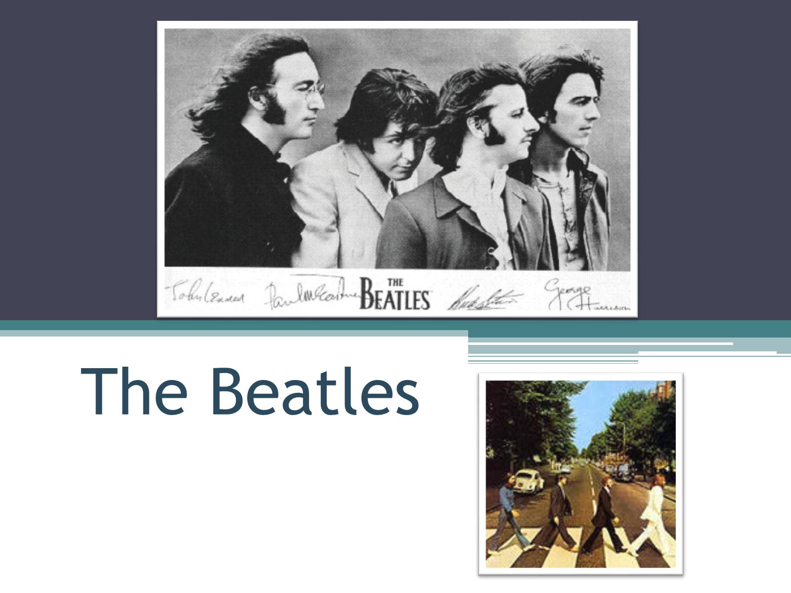 Презентація на тему «The Beatles» (варіант 4) - Слайд #1