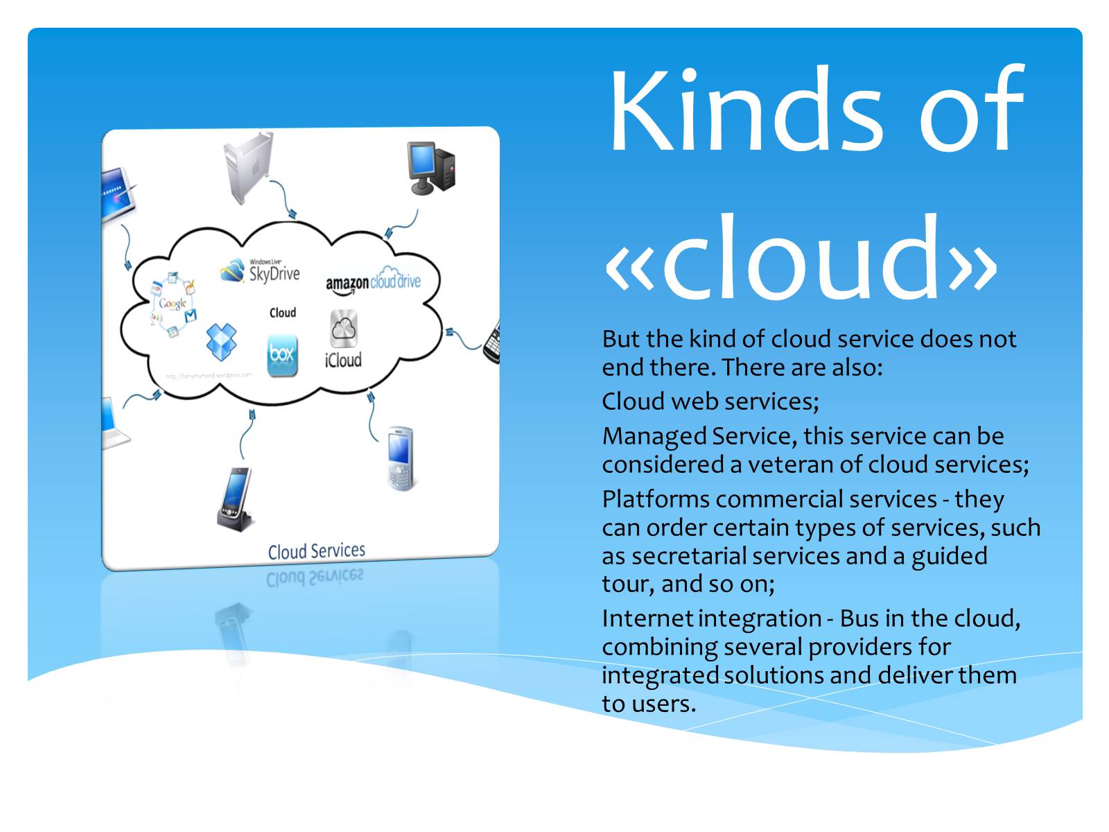 Презентація на тему «Cloud services» - Слайд #6