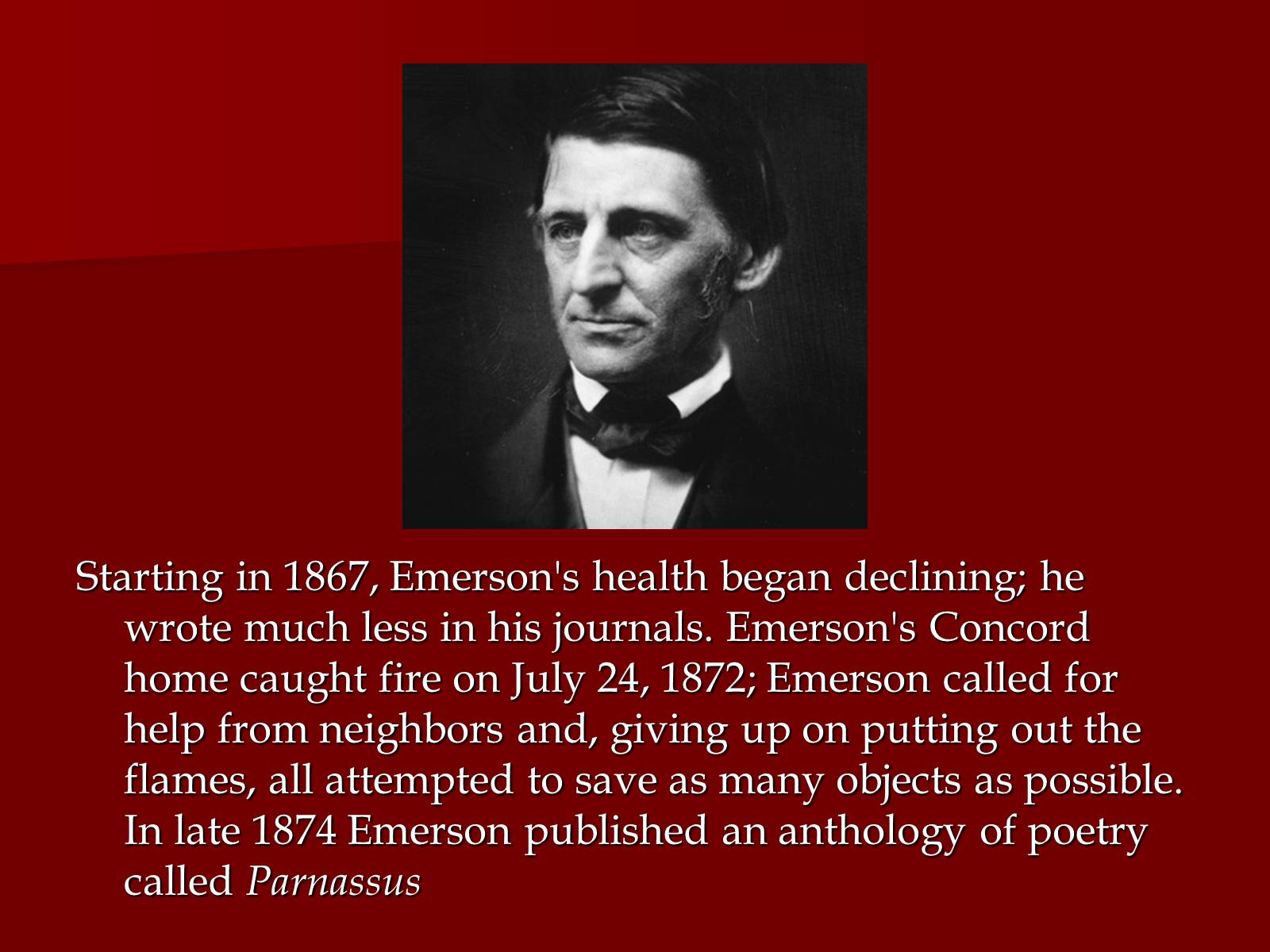 Презентація на тему «Ralph Waldo Emerson» - Слайд #7