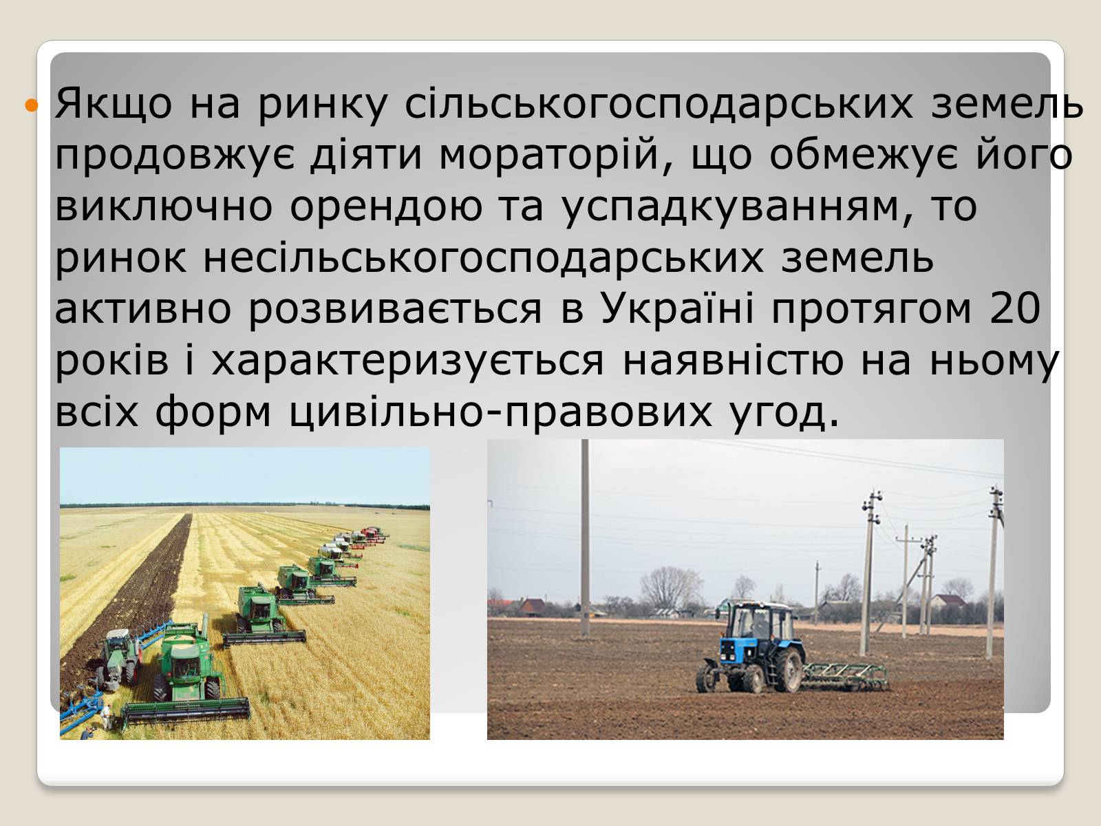 Презентація на тему «Особливості ринку землі в Україні» - Слайд #12