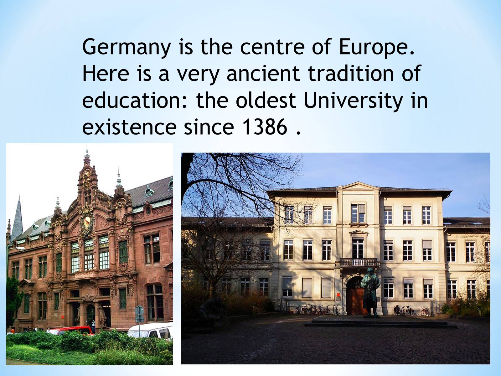 Презентація на тему «The educational system of Germany» - Слайд #2
