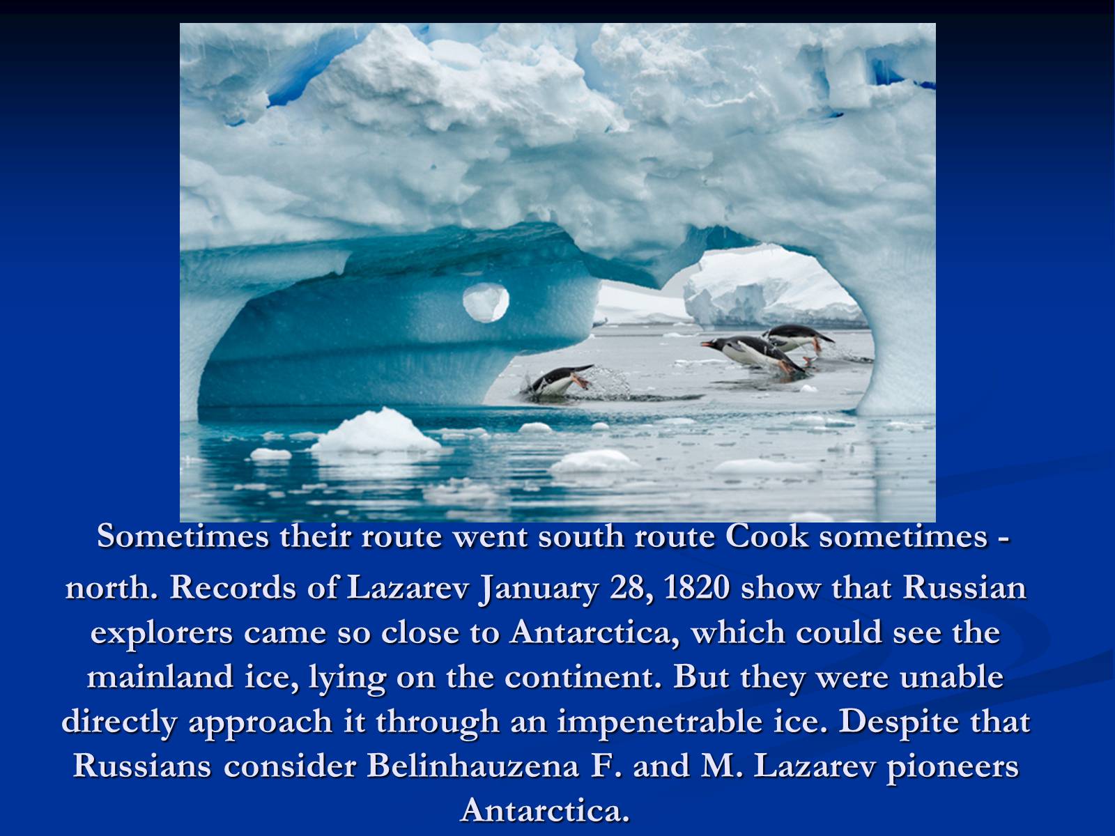 Презентація на тему «History of the discovery of Antarctica» - Слайд #3