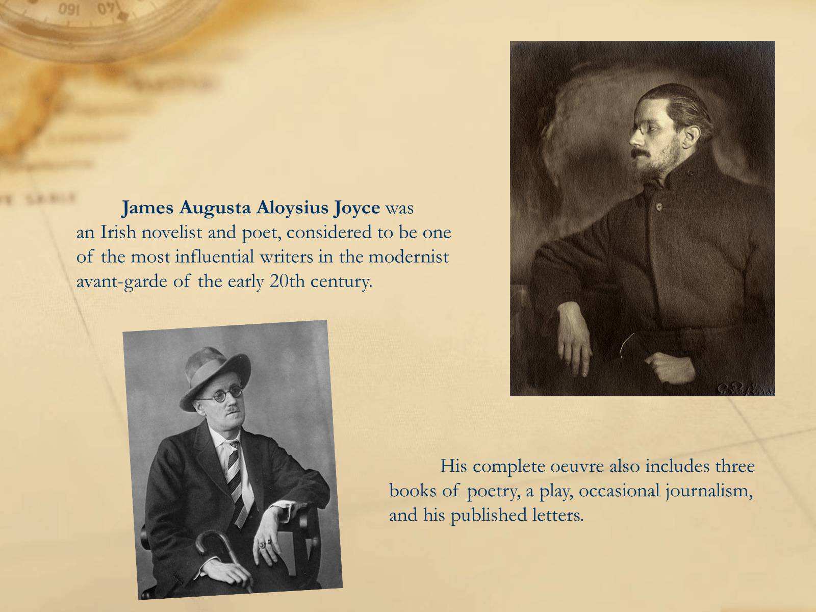 Презентація на тему «James Joyce» - Слайд #2