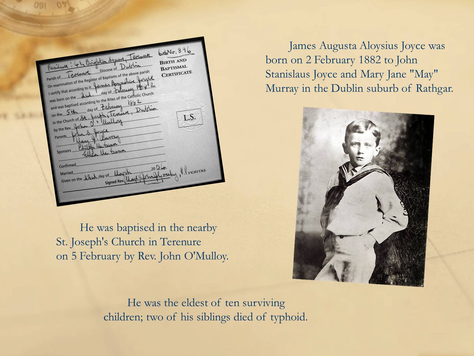 Презентація на тему «James Joyce» - Слайд #3