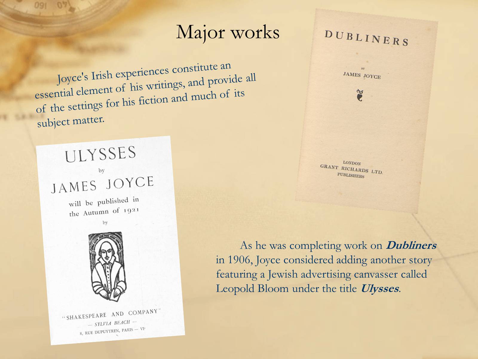 Презентація на тему «James Joyce» - Слайд #8