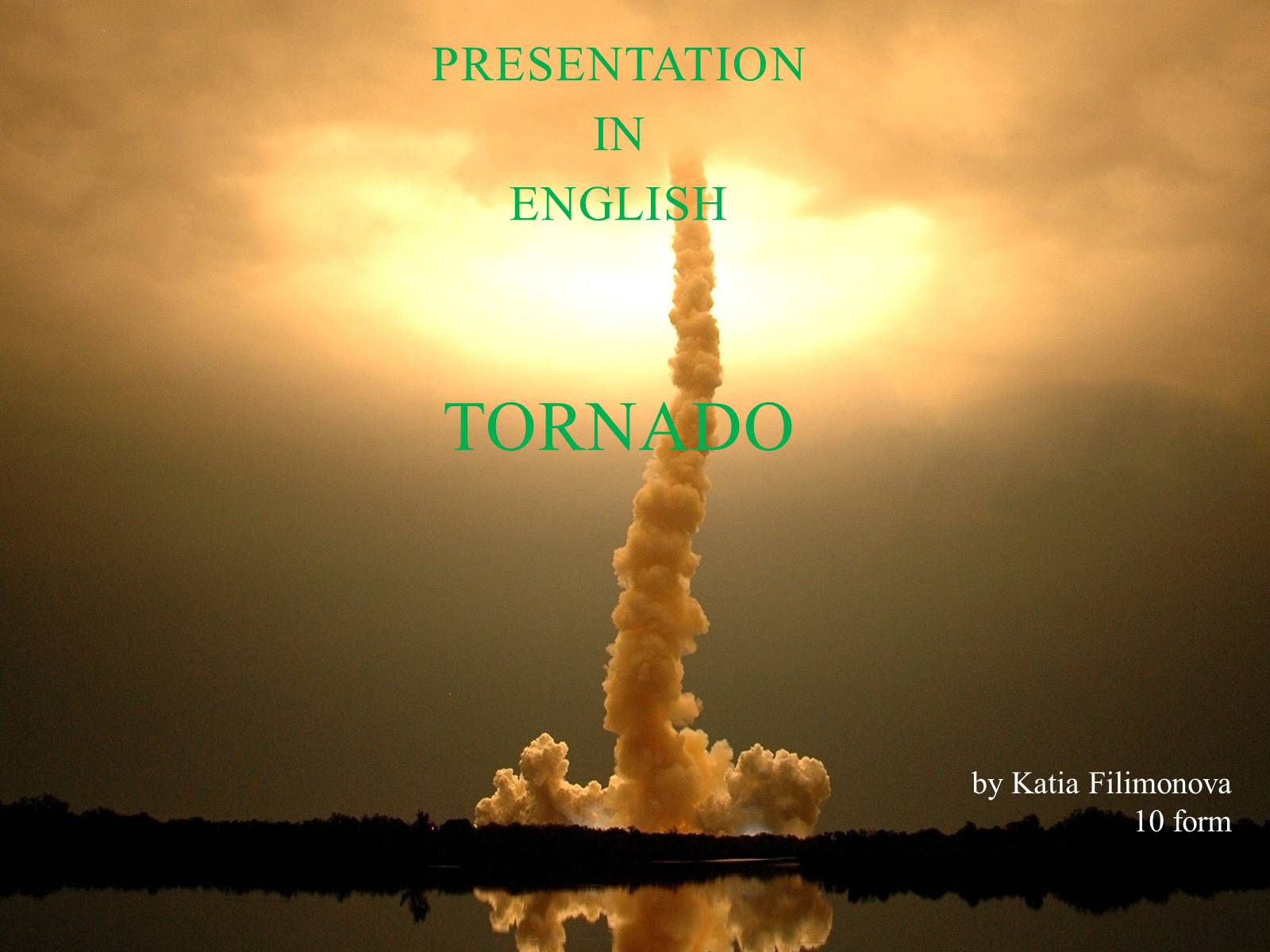 Презентація на тему «Tornado» (варіант 2) - Слайд #1