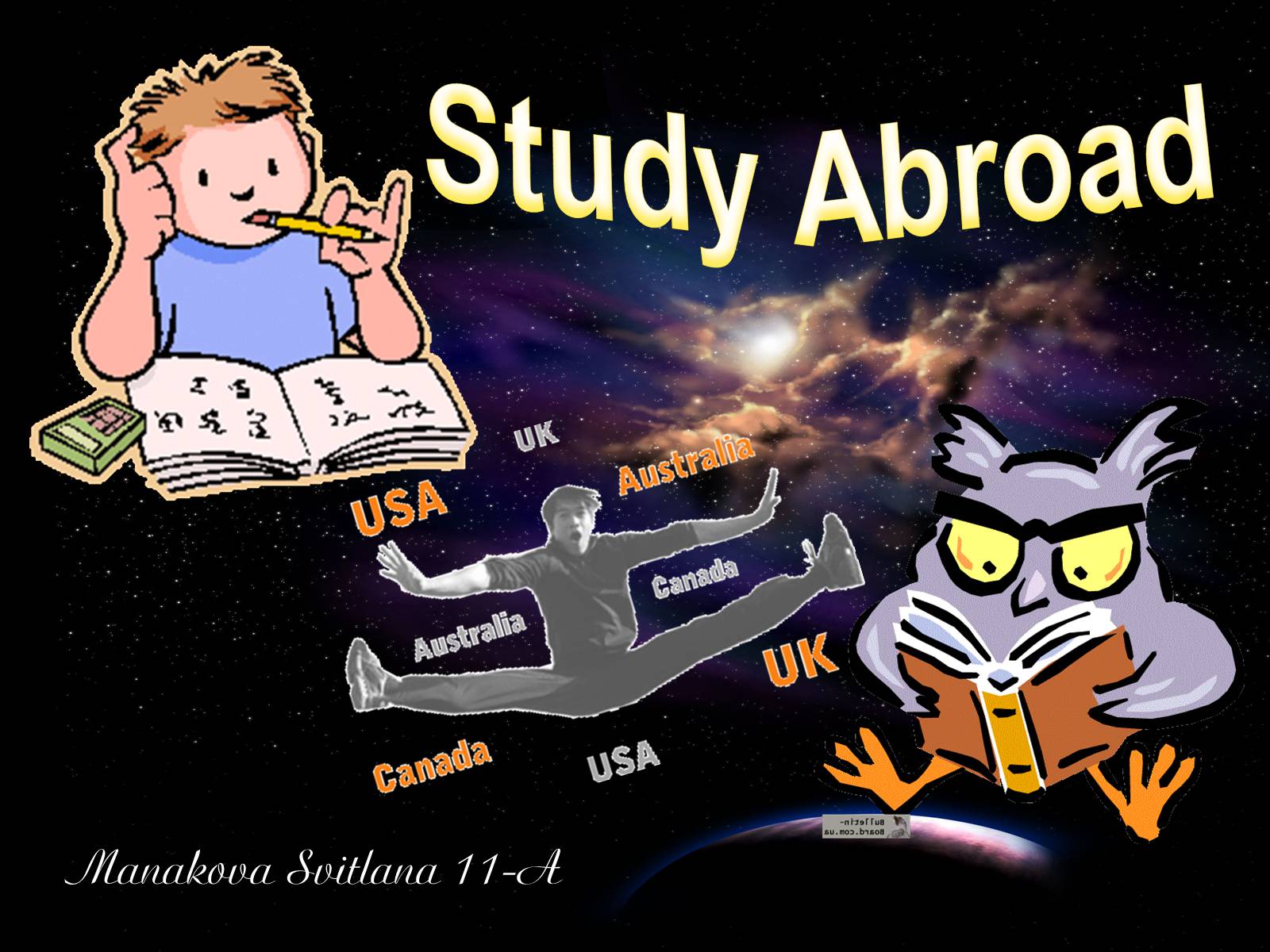 Презентація на тему «Study Abroad» - Слайд #1