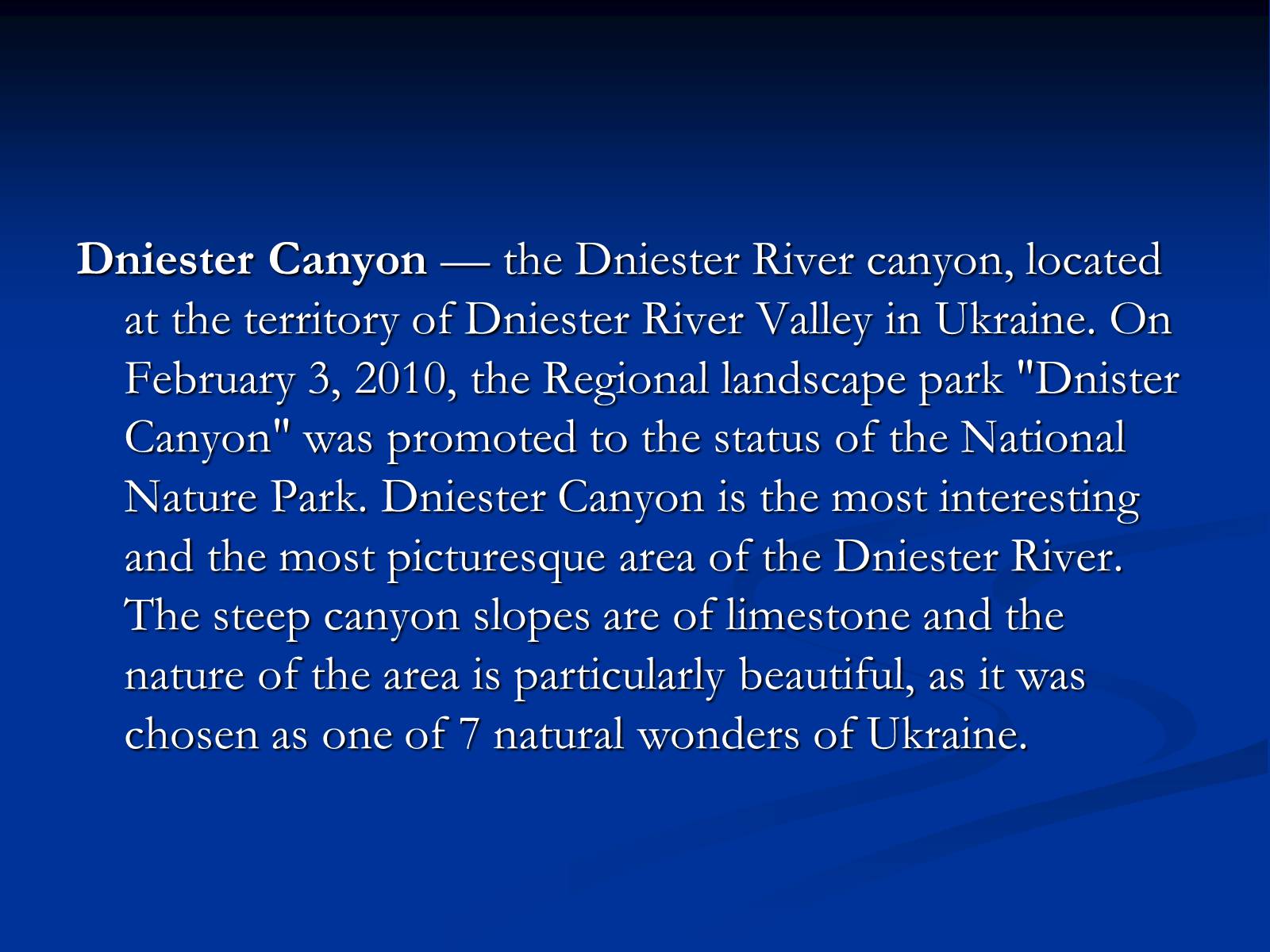 Презентація на тему «Wonders of Ukraine» - Слайд #8