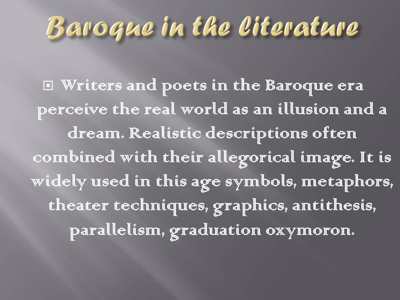 Презентація на тему «Baroque in the world and in Ukraine» - Слайд #6
