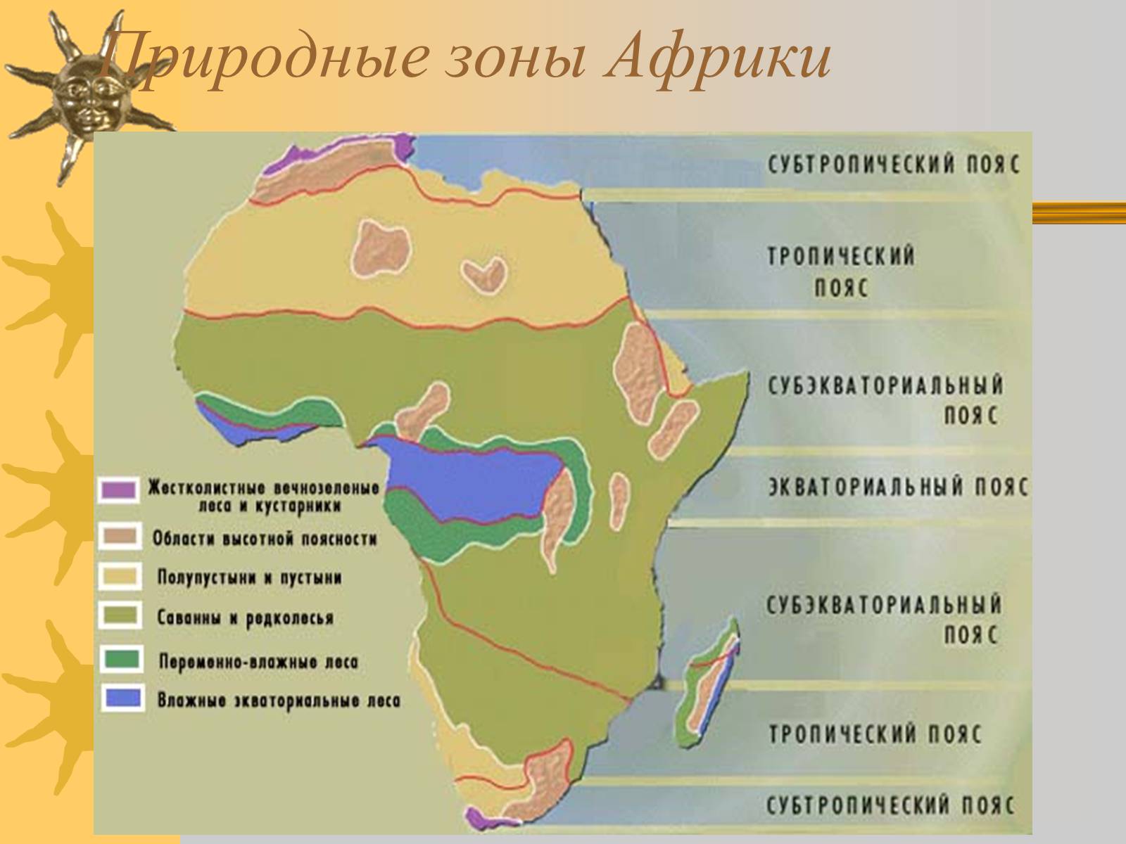 Презентація на тему «Природные зоны Африки» - Слайд #4