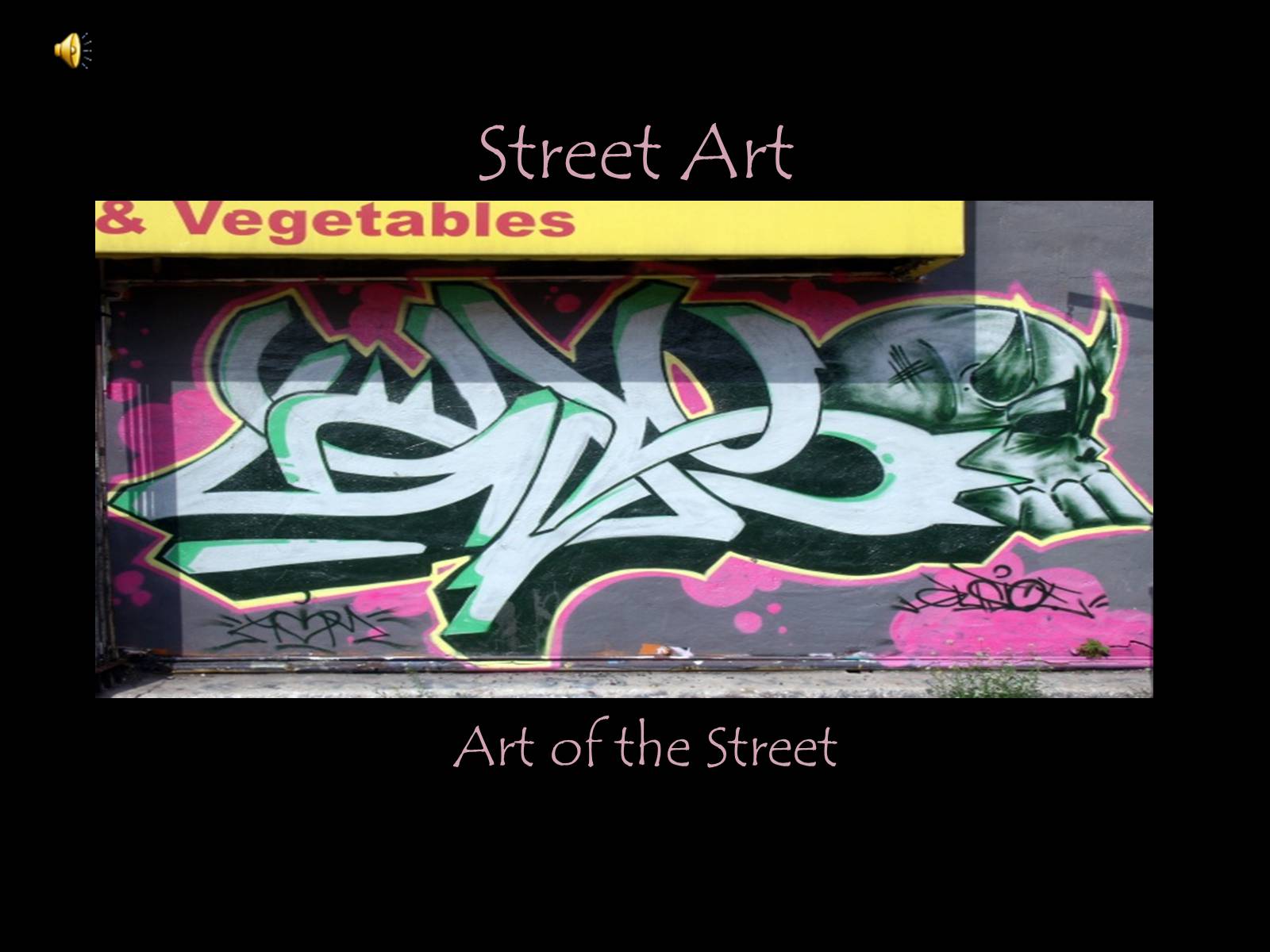 Презентація на тему «Street Art» (варіант 1) - Слайд #1