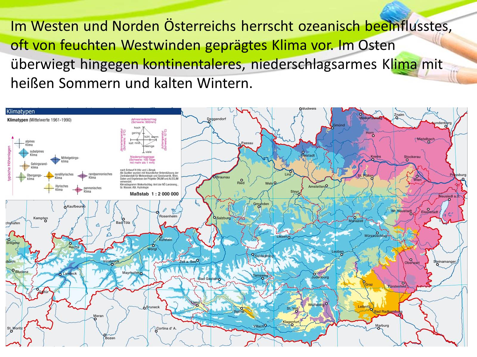 Презентація на тему «Geographische Lage Osterreich» - Слайд #10