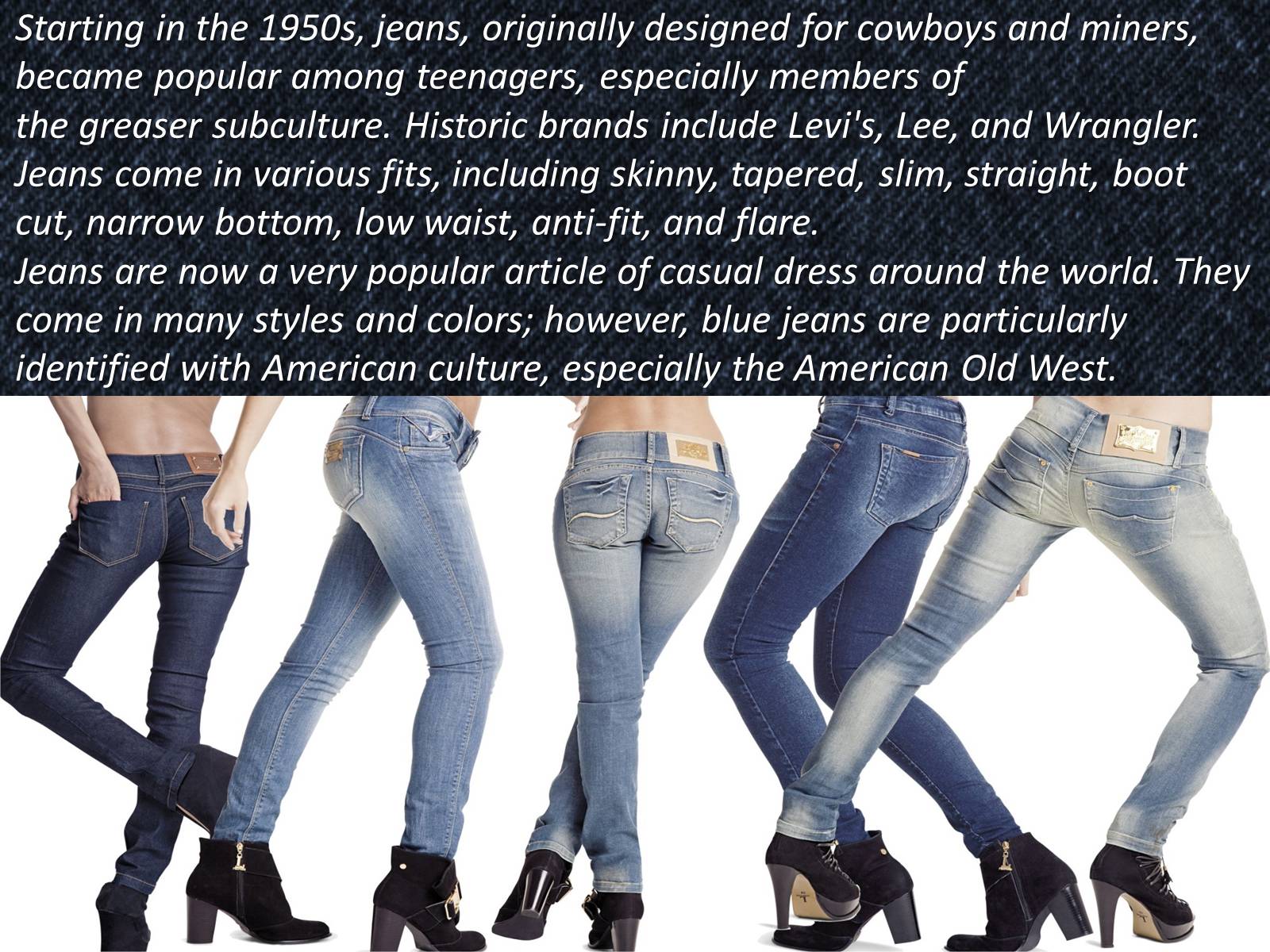 Презентація на тему «Jeans» - Слайд #6