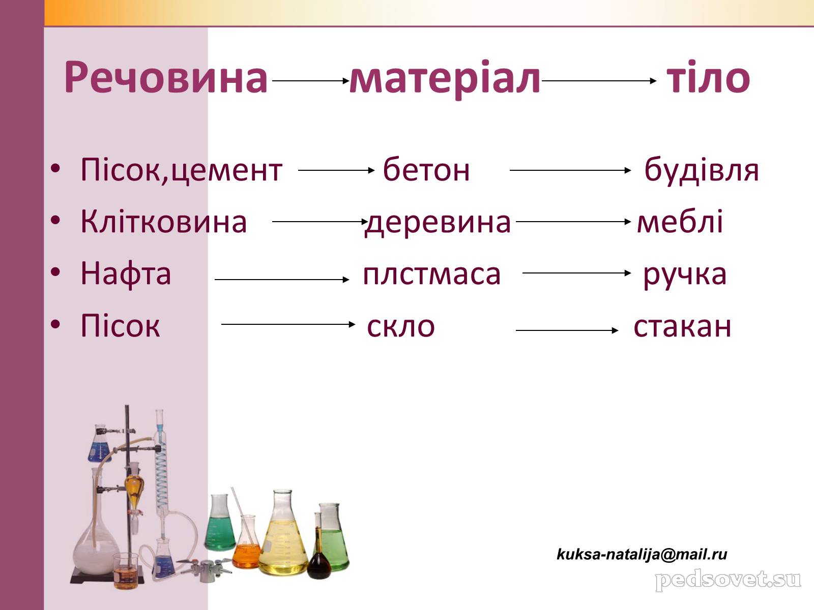 Презентація на тему «Чисті речовини та суміші» (варіант 1) - Слайд #9