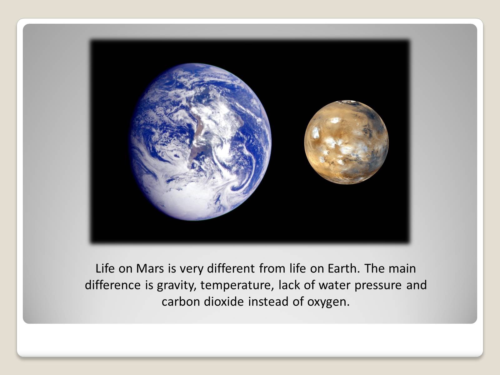 Презентація на тему «A Trip To Mars» (варіант 1) - Слайд #5