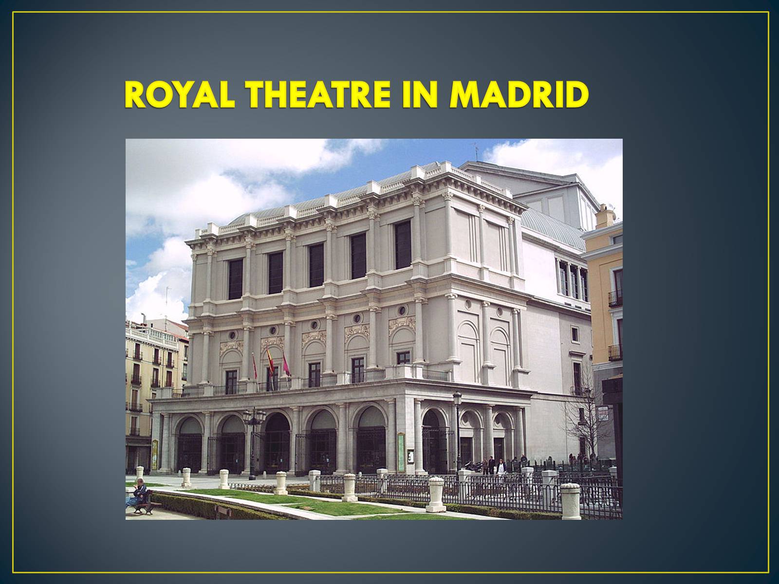 Презентація на тему «Theaters in Spain» - Слайд #9