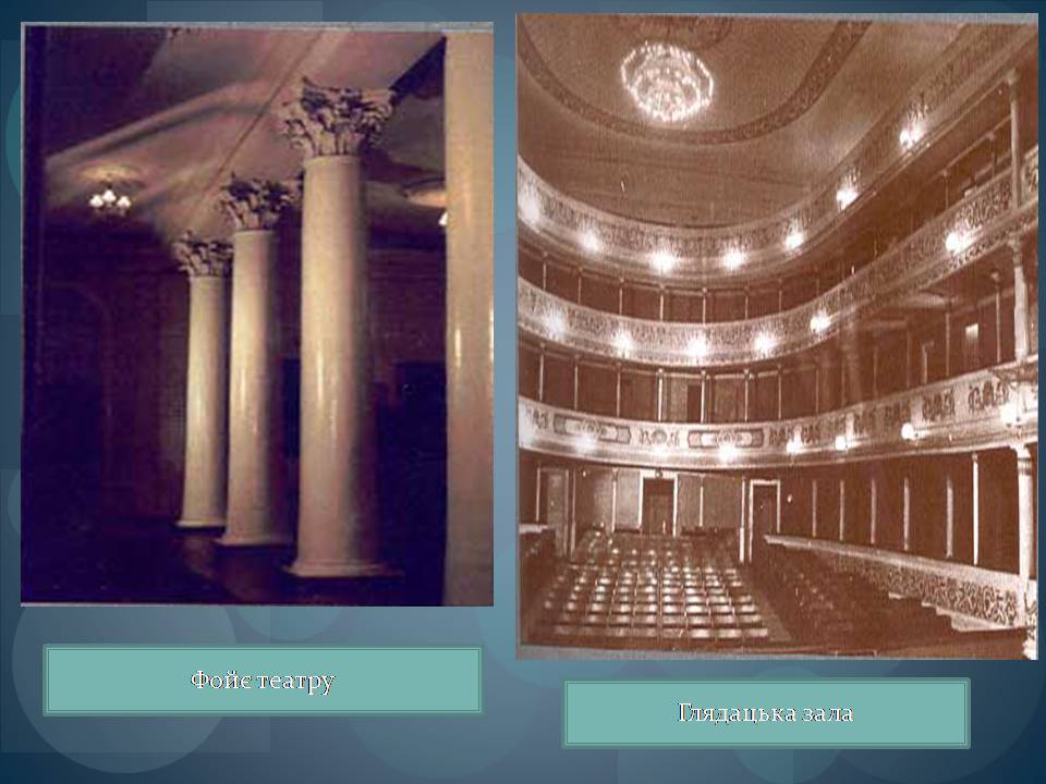 Презентація на тему «Театр корифеїв» (варіант 11) - Слайд #6