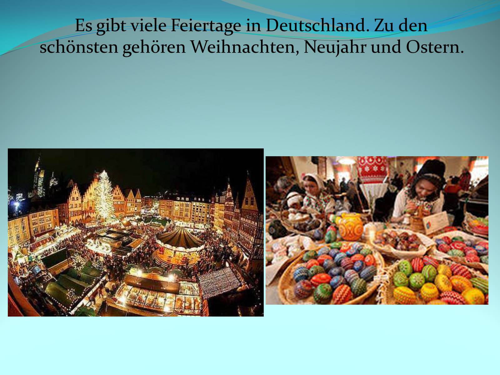 Презентація на тему «Feiertage in Deutschland» - Слайд #2