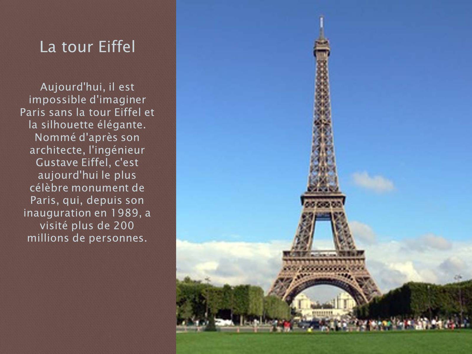 Презентація на тему «Paris» (варіант 2) - Слайд #5