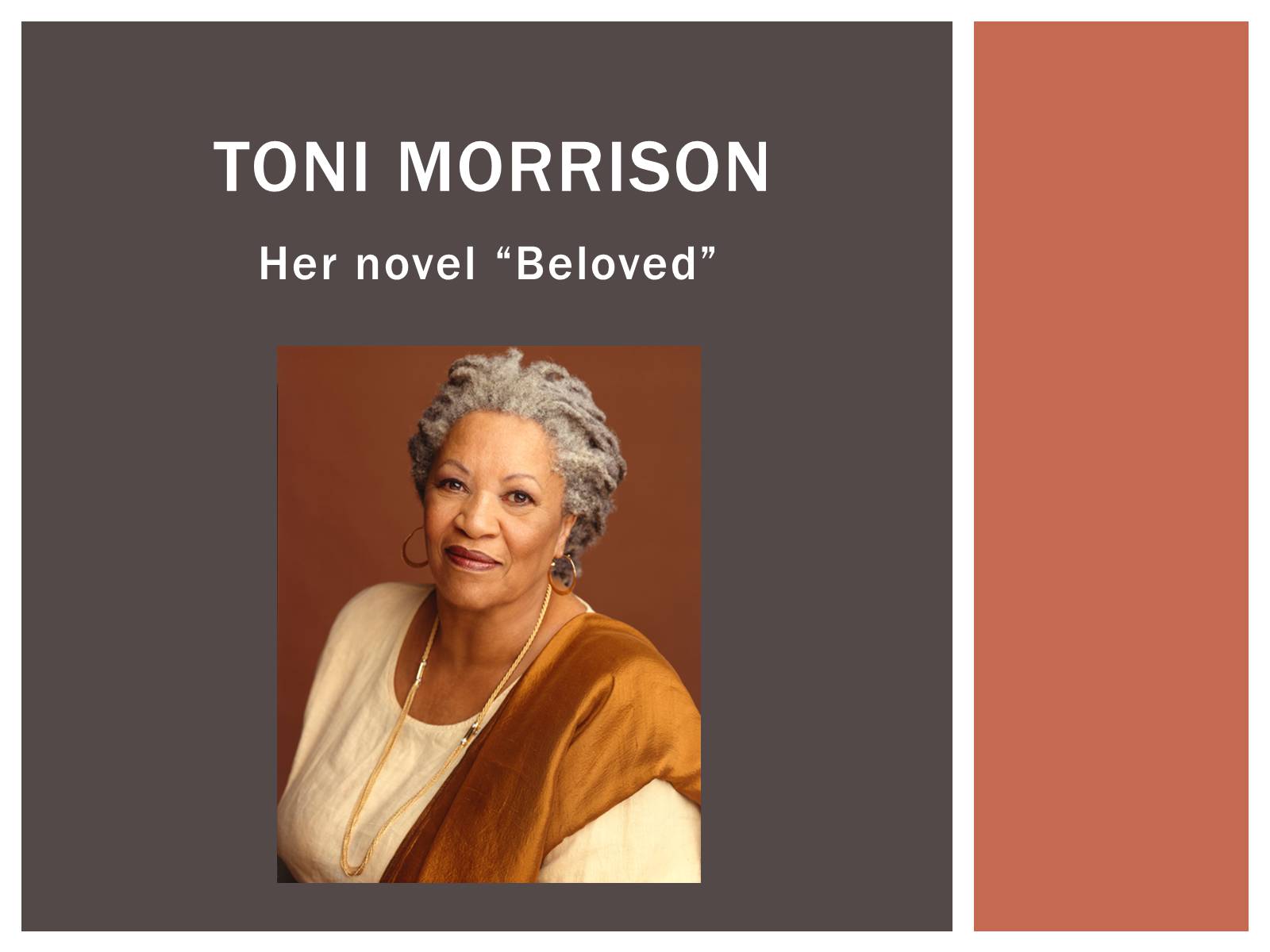 Презентація на тему «Toni Morrison» - Слайд #1