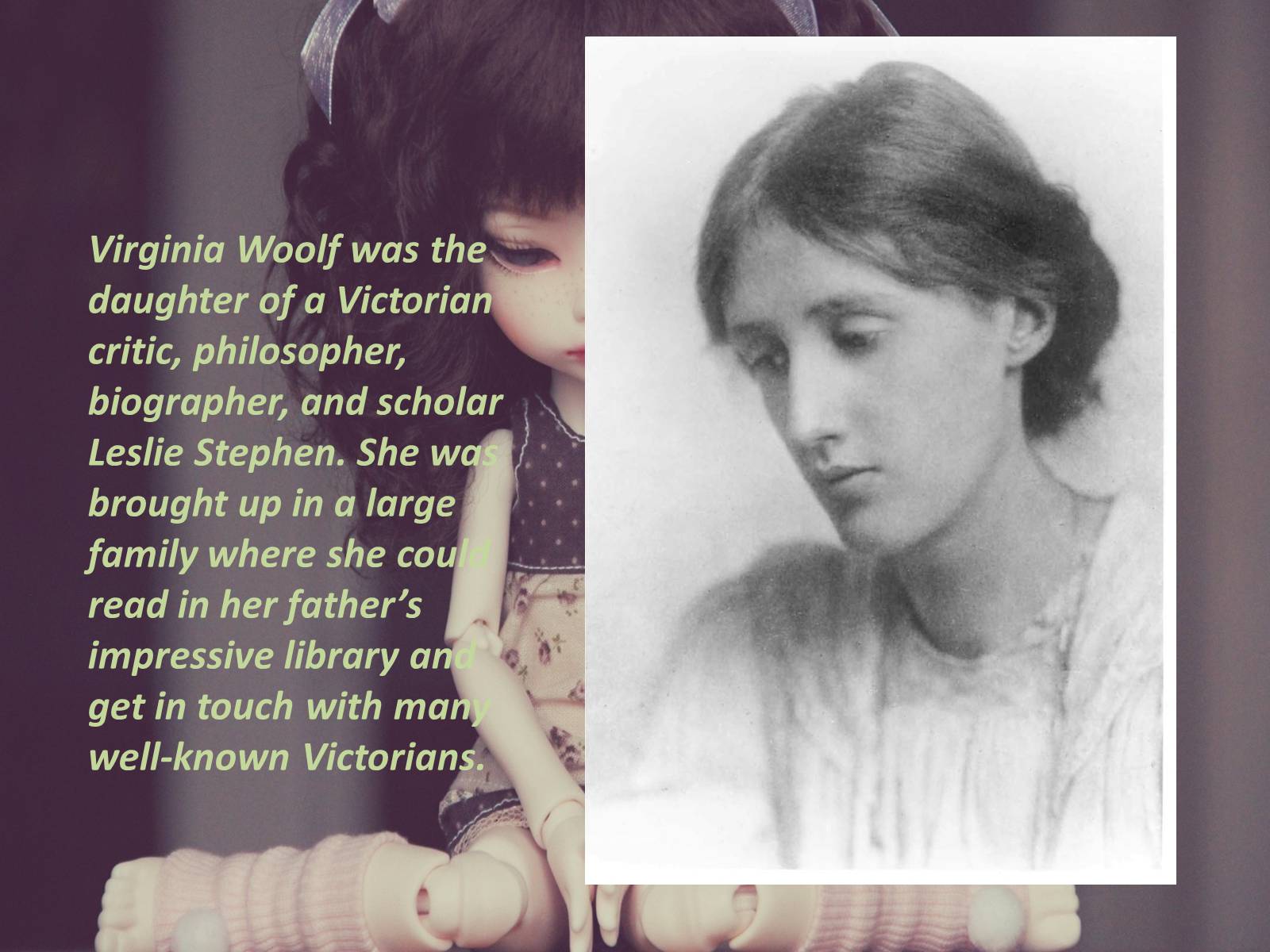 Презентація на тему «Virginia Woolf» - Слайд #2