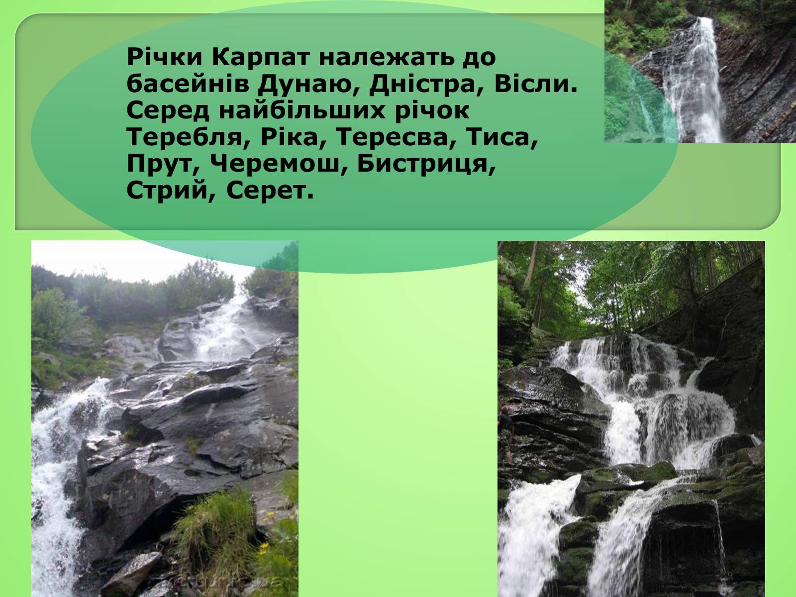 Презентація на тему «Українські Карпати» (варіант 4) - Слайд #8