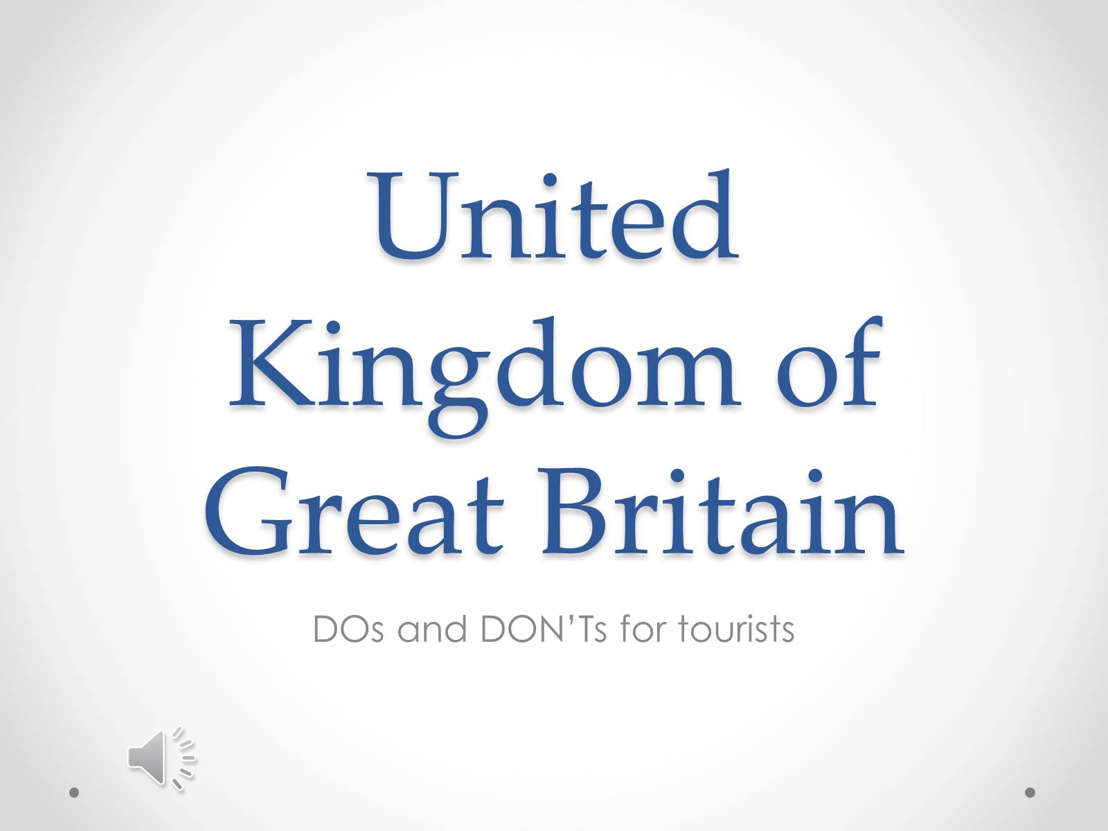 Презентація на тему «United Kingdom of Great Britain» - Слайд #1