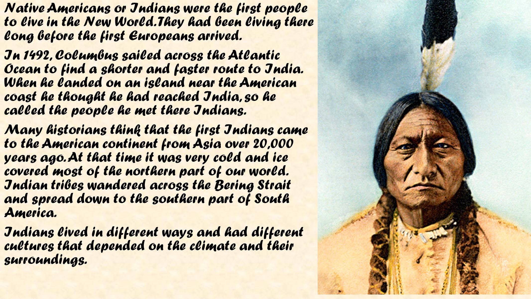 Презентація на тему «The American Indians» - Слайд #2