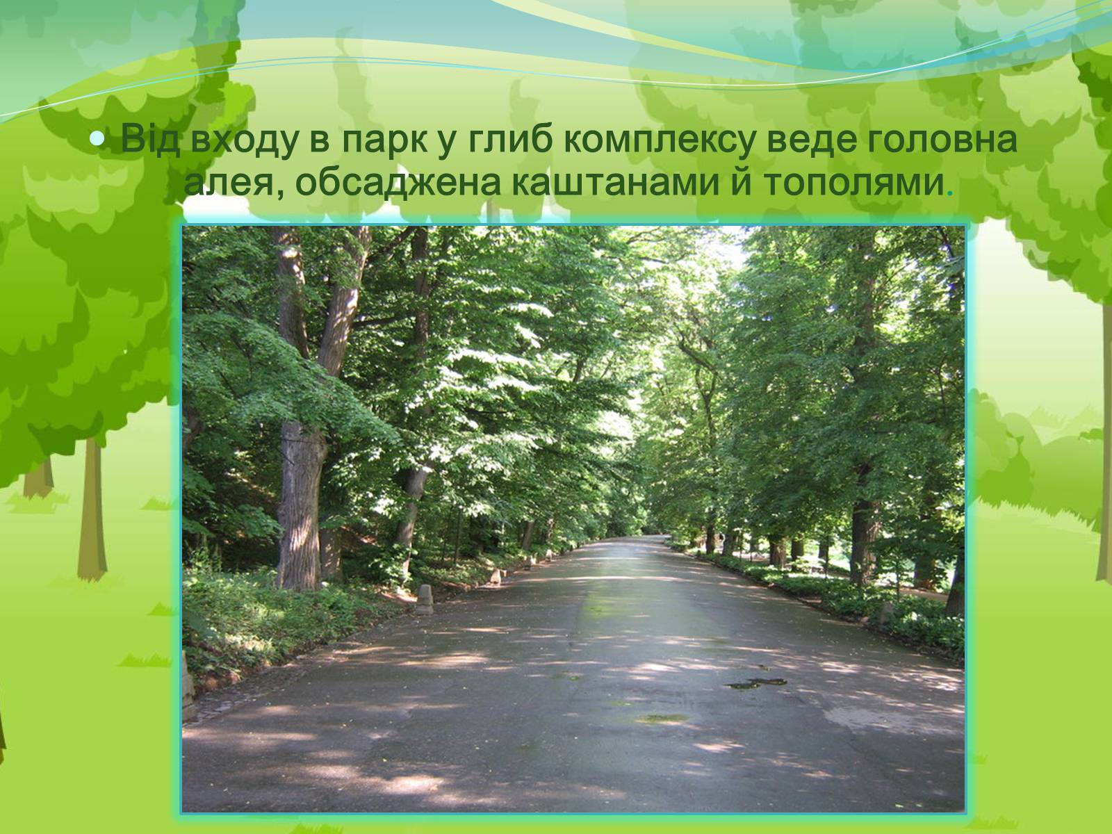 Презентація на тему «Національний дендрологічний парк «Софіївка»» (варіант 2) - Слайд #6