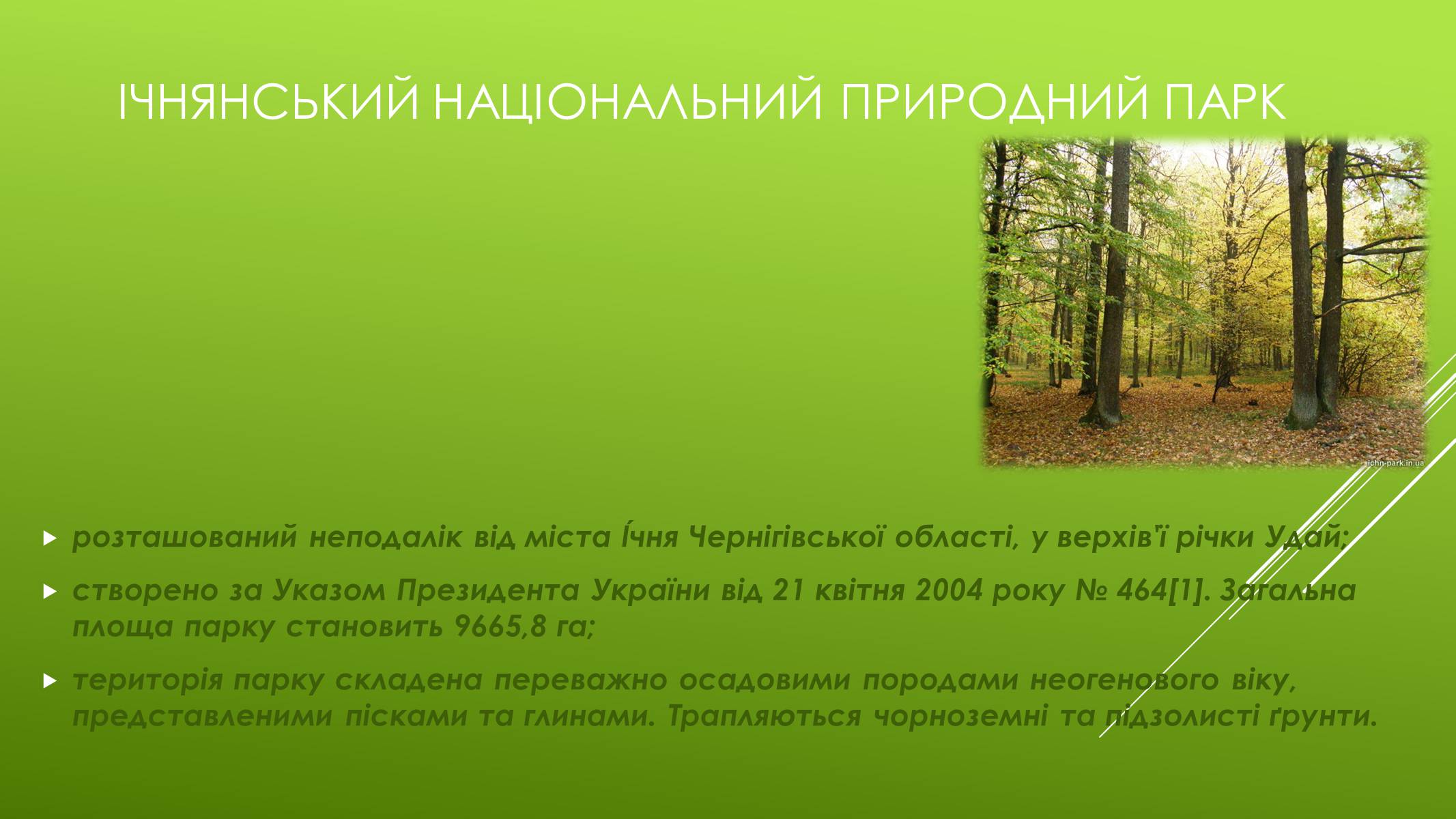 Презентація на тему «Національні Природні парки Чернігівської області» - Слайд #9