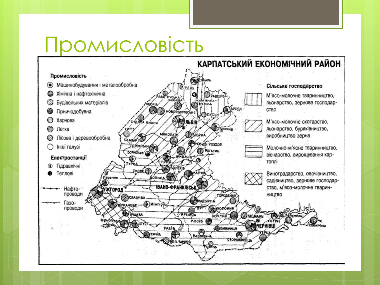 Презентація на тему «Карпатський економічний район» (варіант 4) - Слайд #6