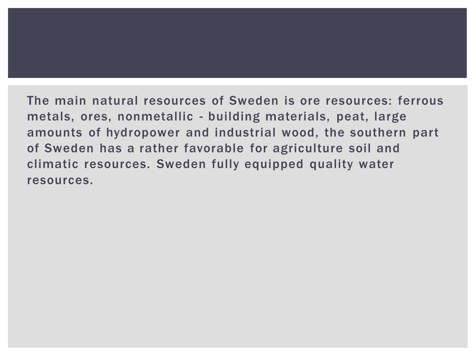 Презентація на тему «Еconomy of Sweden» - Слайд #6
