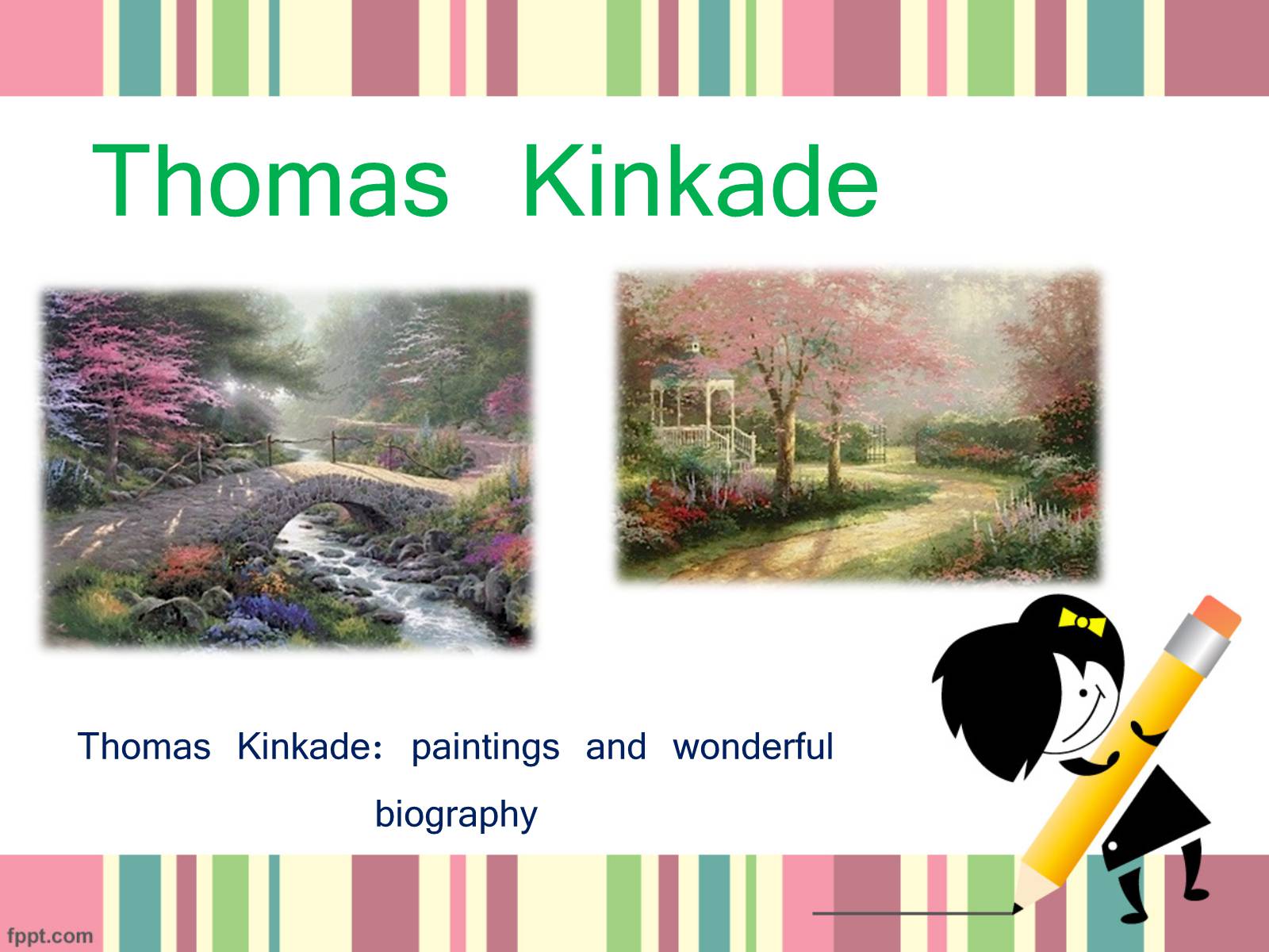 Презентація на тему «Thomas Kinkade» - Слайд #1