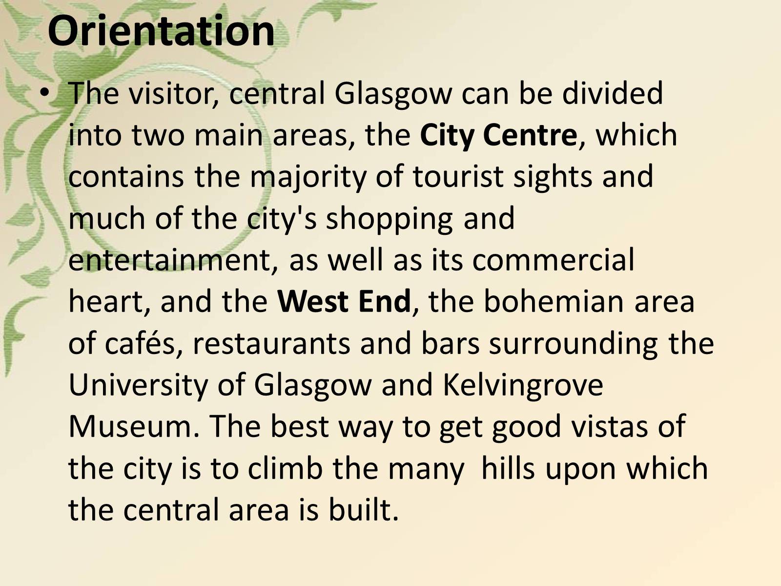 Презентація на тему «Glasgow» (варіант 4) - Слайд #4