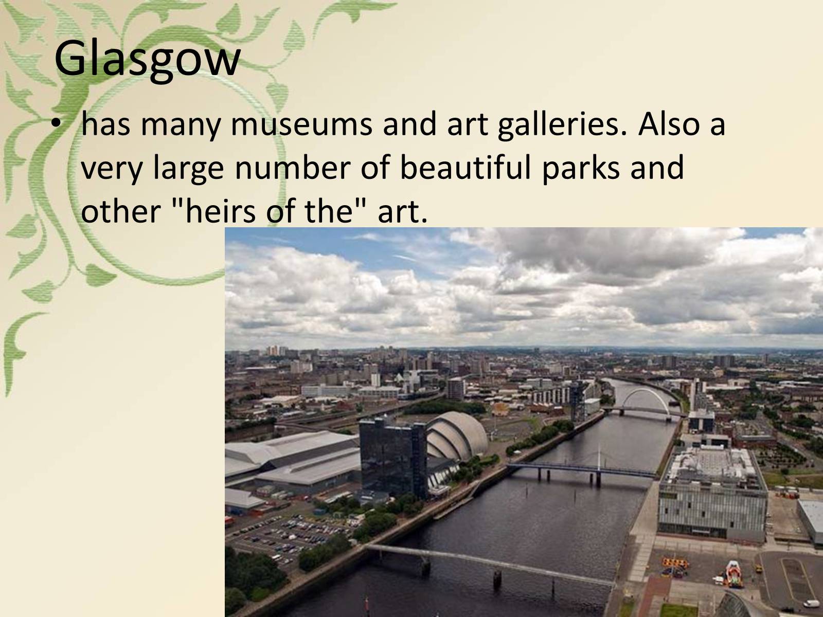 Презентація на тему «Glasgow» (варіант 4) - Слайд #13