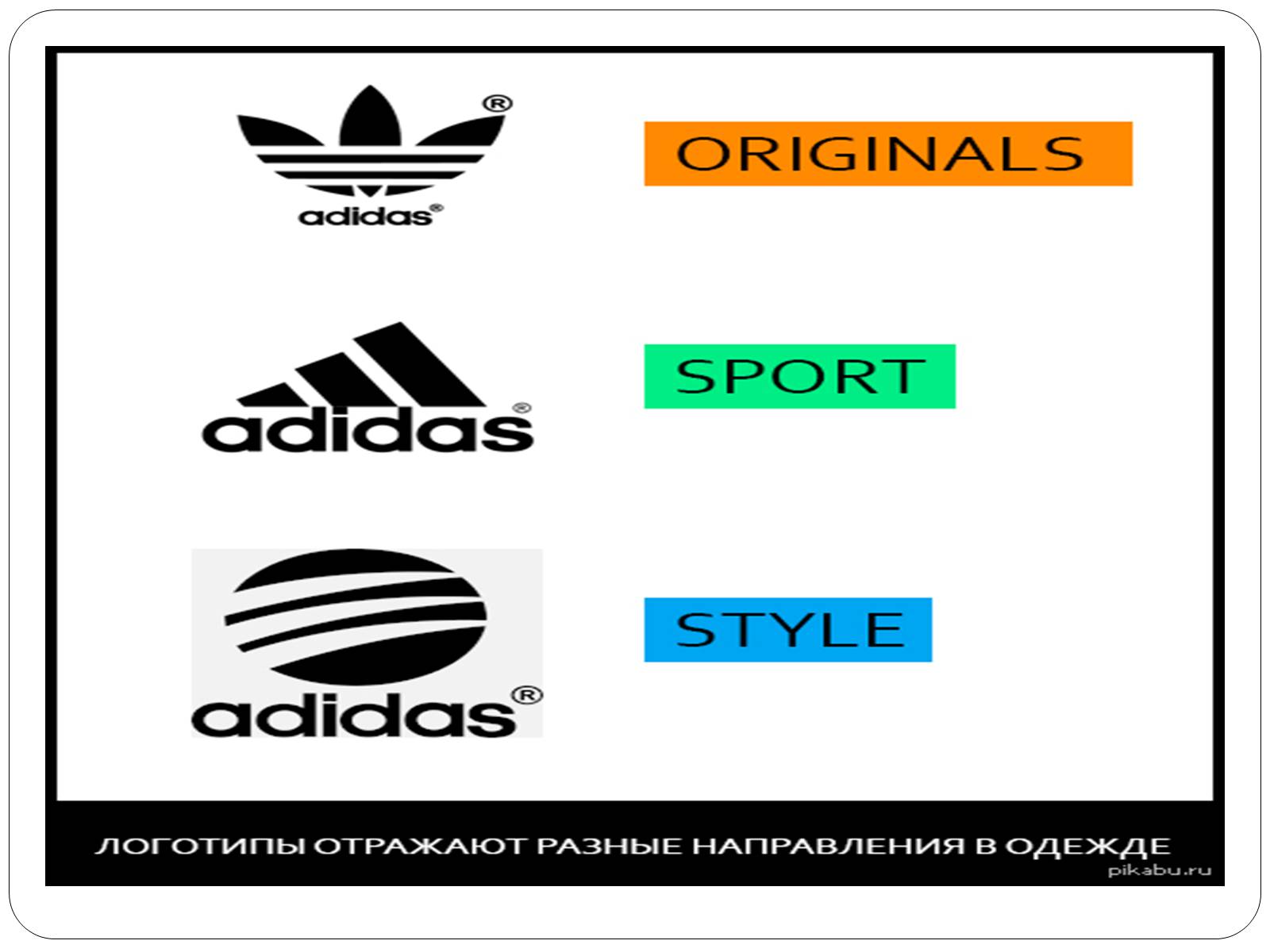 Презентація на тему «История логотипа Adidas» - Слайд #8