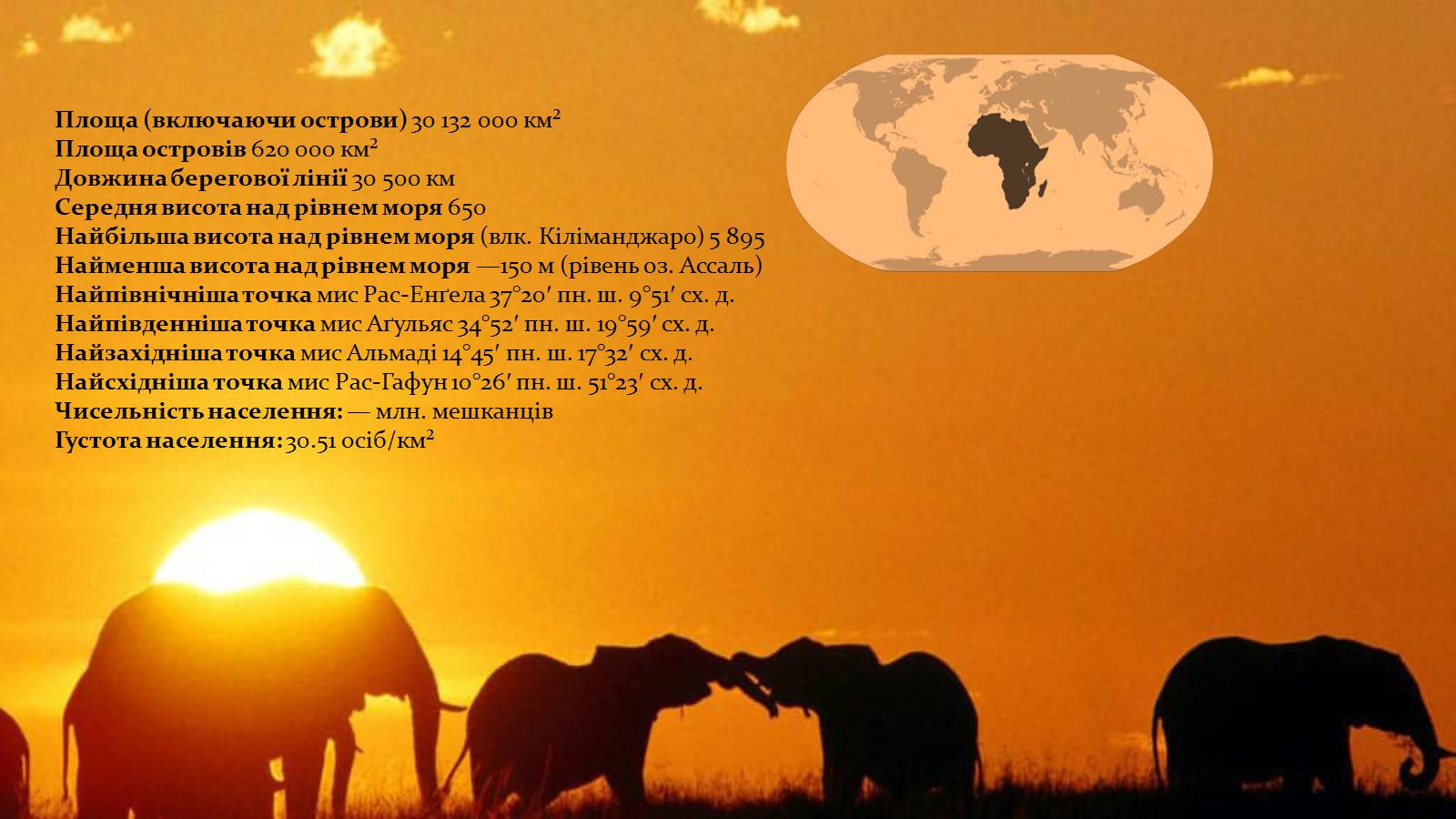 Презентація на тему «Африка» (варіант 13) - Слайд #2