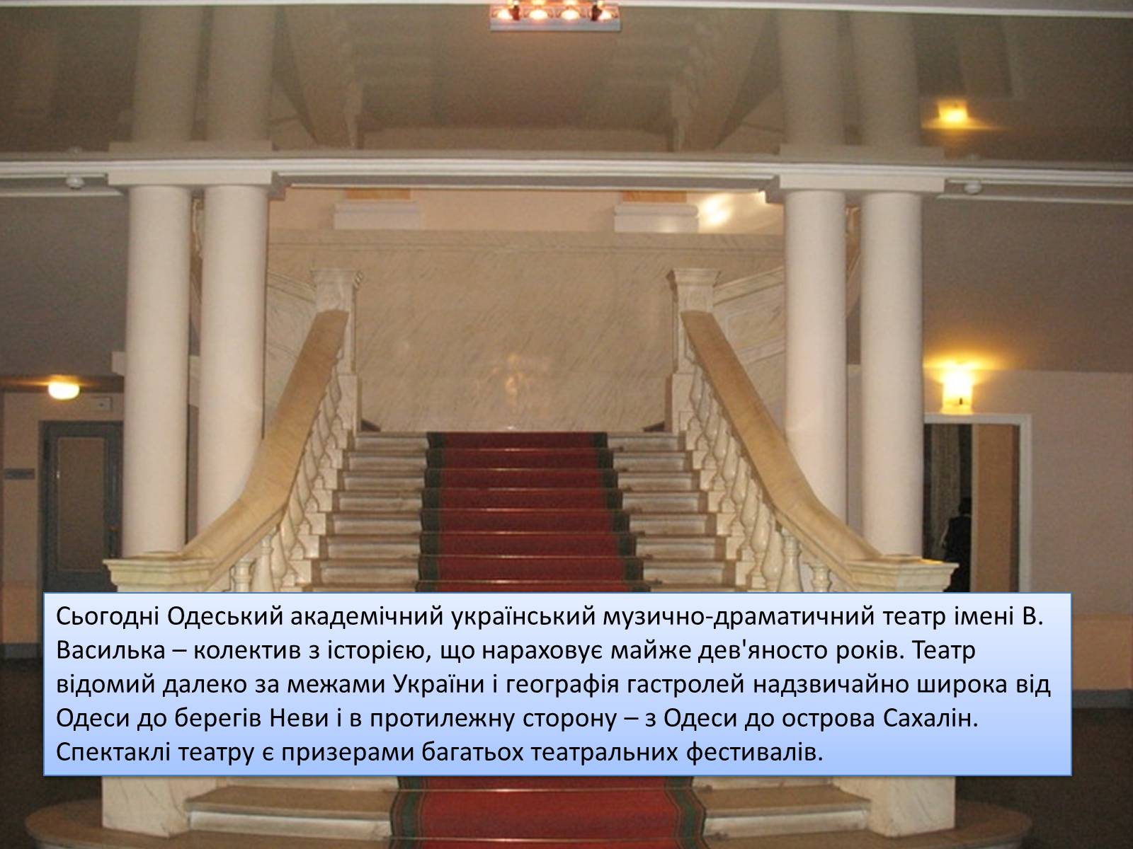 Презентація на тему «Театри Одеси» - Слайд #18