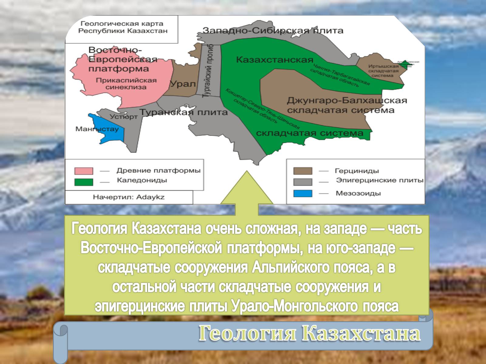 Презентація на тему «Казахстан» (варіант 4) - Слайд #12