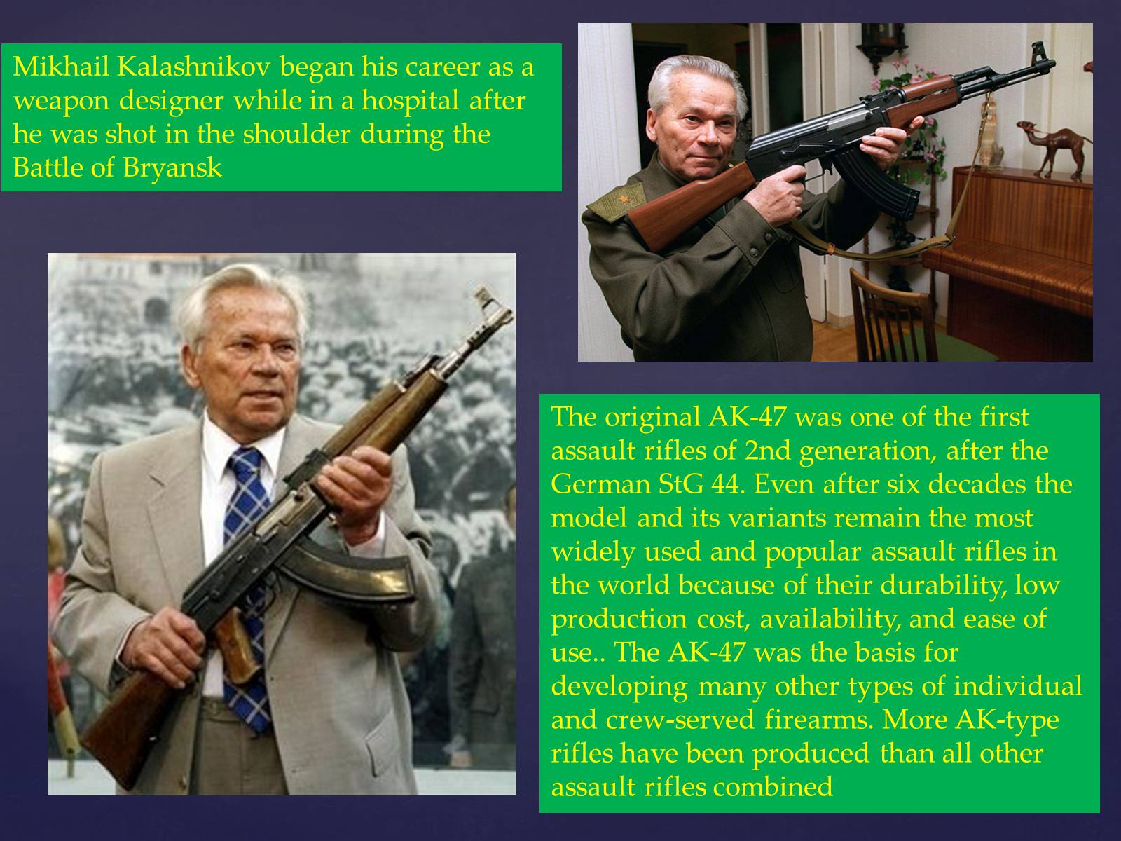 Презентація на тему «Automatic Kalashnikov» - Слайд #2