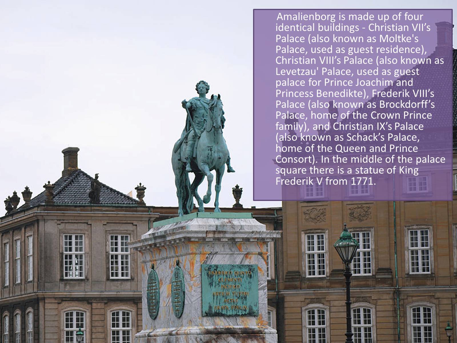 Презентація на тему «Amalienborg» - Слайд #5