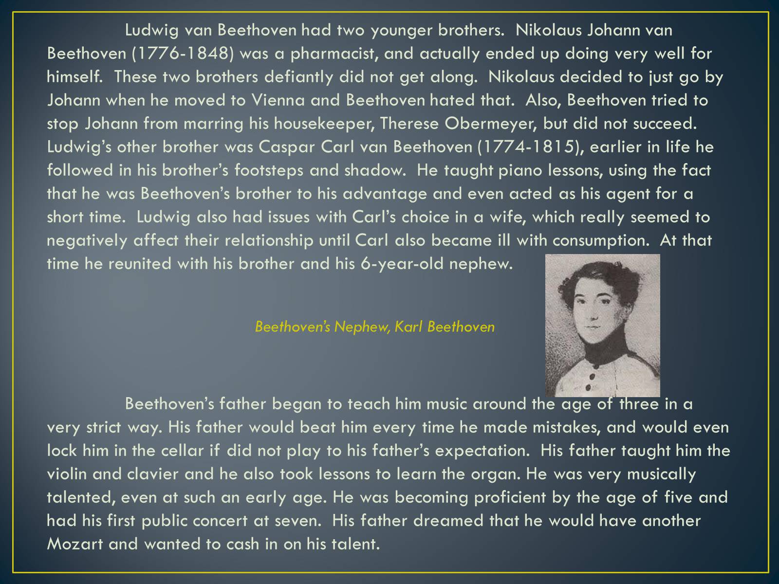Презентація на тему «Ludwig Van Beethoven» - Слайд #4